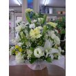 兵庫県姫路市フラワーショップ　ふじよしの花　お供えアレンジメント5000